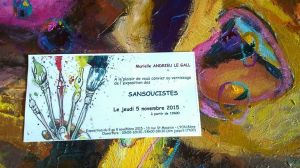 sans invitation de vernissage soucistes 2015